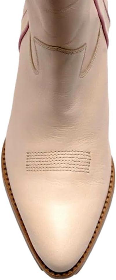 Free People Women's Borderline Western Boots, Plaster (OB1670452-1103, US Footwear Size System, Adult, Women, Numeric, Medium, 7.5)