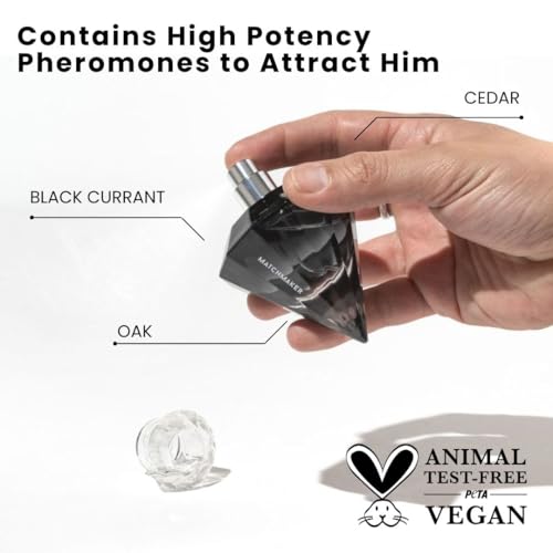 Image of Eye Of Love Matchmaker Black Diamond Pheromone Parfum, 30ml, Unisex Fragrance with Estratetraenol to attract Him.