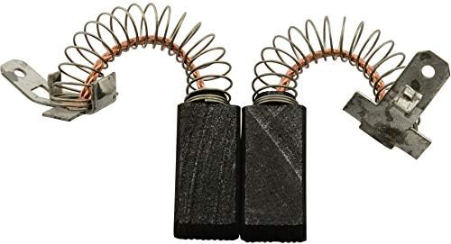 Escova de carvão universal - 5x8x17mm com terminal 2.8mm (1 Par