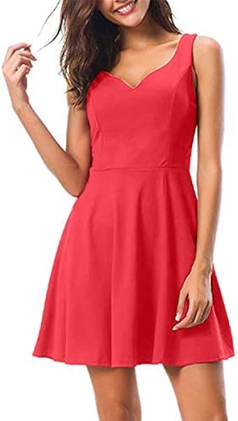 robe courte sans manche