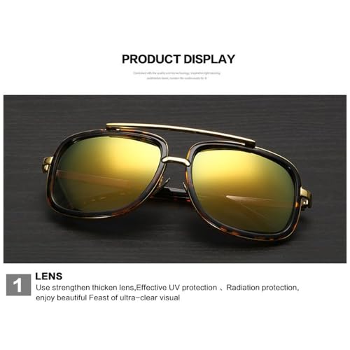 Square Oversized Sunglasses Men Mirror Gradient Women Sun Glasses Male Traveling Gafas de sol female4