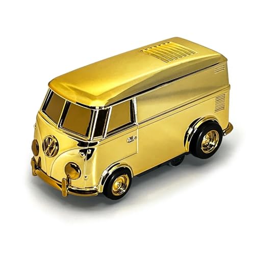 Record Runner Portable Record Player In Gold with Bluetooth