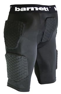 FS-06 Short de Compression, 5 pièces intégrées, Football américain (XL)
