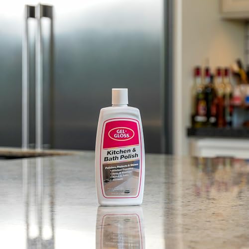 Industries GG-1 Gel-Gloss Kitchen and Bath Polish, 16 Fl. Oz, White