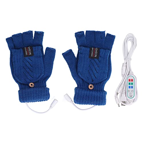 Gants chauffants USB pour taper au clavier au bureau en hiver