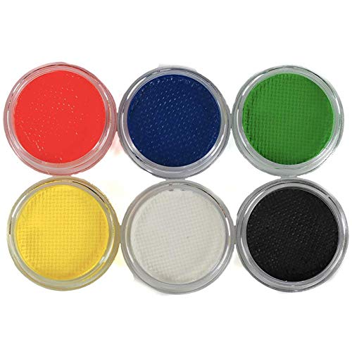 Mynena Neon Water Activated Eyeliner Cream UV-Glow Pigment Kit for Makeup Face and Body - Adela