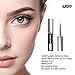 UOG (United One) Eyelash Adhesive Glue - Super Strong Hold for Up to 5 Days | Waterproof, Allergy-Free, and Odorless | Brush-On False Lash Extension Glue| No Irritation or Itching (Black)