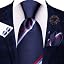 Navy Blue and Red