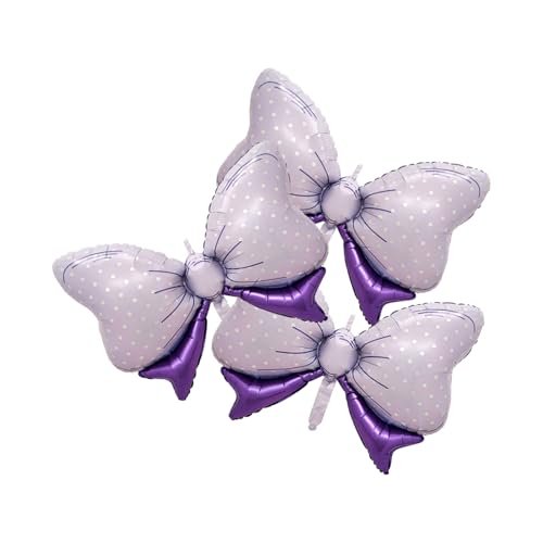 Image of PLAP Birthday Butterfly Party Balloons Party Decorate with Balloon Decorations (Light purple)