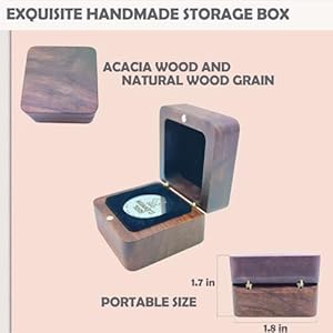 New Baby Gifts for New Parents Mom Daddy Funny Double-Sided Silver Decision Coin with Handmade Wooden Box Pregnant Gifts for First Time Moms Keepsake for Baby Memory New Baby Gifts for New Parents Mom Daddy Funny Double Sided Silver Decision Coin with Handmade Wooden Box Pregnant Gifts for First Time Moms Keepsake for Baby Memory