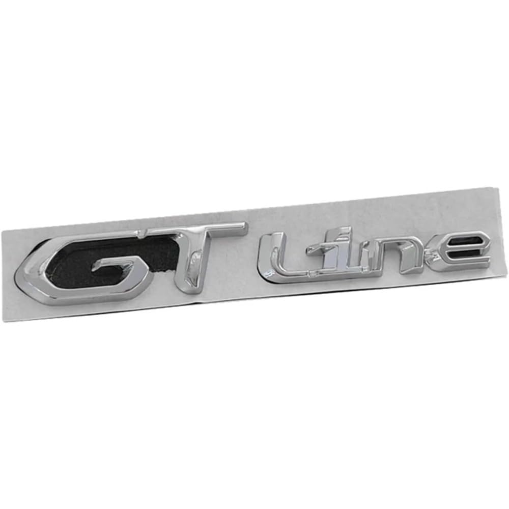 MAUXpIAO for Peugeot 3D GT Metal Logo Car Trunk Emblem StickerAccessories, Easy to Install fds/B/A
