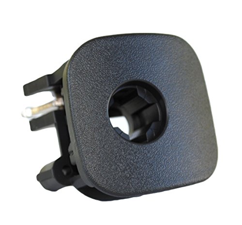 Custom Install Parts Black Glove Box Compartment Door Latch Lock Handle Compatible with Corvette C6 2010-2013