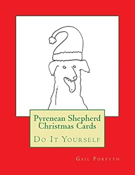 Paperback Pyrenean Shepherd Christmas Cards: Do It Yourself Book