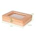 Caja de dientes para bebés – Uiter caja de madera rectangular para...