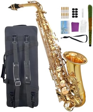 Saxofone alto para iniciantes, E Flat - Kit completo para inician...