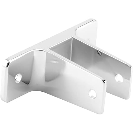 Harris Hardware 11919 U Bracket - Stamped Stainless Steel For 1-Inch Panels, 1-1/2 Inch Height