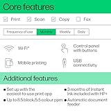 HP DeskJet 4220e All in One Printer | Perfect for Home | Colour | Wireless | Print, Scan & Copy, ADF | 3 Months of free Instant Ink | Easy Setup & Reliable Wi-Fi | Cement - Image 6