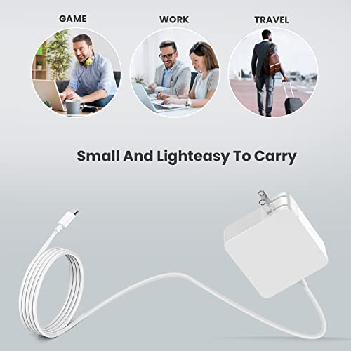 Image of 65W USB C Laptop Charger Compatible with Samsung Galaxy Book 360