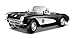 Maisto 1957 Chevy Corvette Police Diecast Vehicle (1:18 Scale)