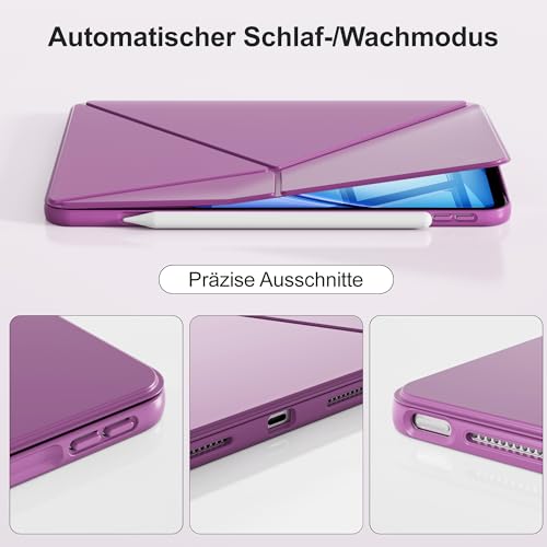 Étui magnétique pour iPad avec porte-stylo pour éviter les rayures - 7