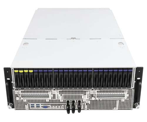 Image of Asrock Rack Server Barebone 4U8G-TURIN2 /RF 4U Dual-Socket AMD EPYC 9005 /9004 Series GPU Server | Supports 8X FHFL Dual-Slot PCIe 5.0 x16 GPUs (up to 600W TDP), 24x DDR5 DIMM, 2700W Titanium CRPS