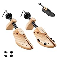 Demarzily Shoe Stretcher,Adjustable in Length and Width,Wood Shoe Shaper for Men