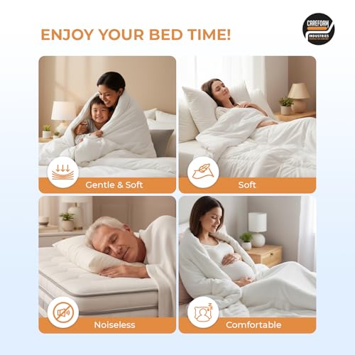Image of CareFoam Winter Special Comforter 300 GSM - Premium Microfiber Quilt for Heavy Winter | Soft & Warm Double Bed Blanket | Lightweight, Fluffy & Durable Comforter | Single 60 x 90 | Beige & Brown
