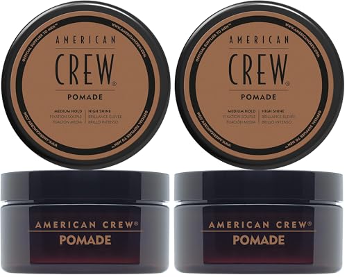American Crew Pomada brillo alto y fijación media doble envase 85g