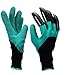 Produktbild Garten Genie Handschuhe Abs Plastik Klauen Gartenhandschuhe Zum Pflanzen, Graben Und Weiden, Pflanz-Und Arbeitshandschuhe Gartenarbeit Handschuhe Mit Graben Klaue (2 Paar)