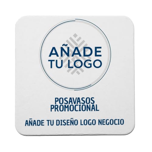 DEREGALOOS Posavasos Personalizados de Fieltro a 2 Caras. Pack