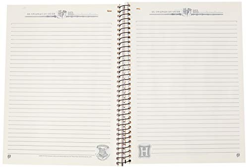 Caderno Espiral Univ Cd 1X1 96Fls Harry Potter Castelo Fsc
