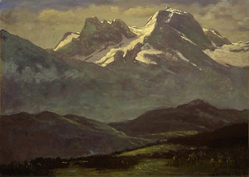 Affiche Décorative Graffiti Art Mural Peinture Albert Bierstadt