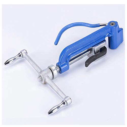 VOTOER Manual Stainless Steel Band Strapping Banding Tool Tensioner Heavy Duty Bander for Hose Clamps Cable Tie Kit - Thumbnail 2