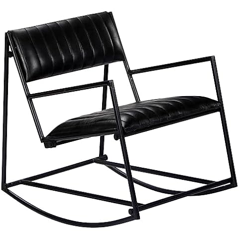 Fauteuil Berçant vidaXL en Cuir Cover