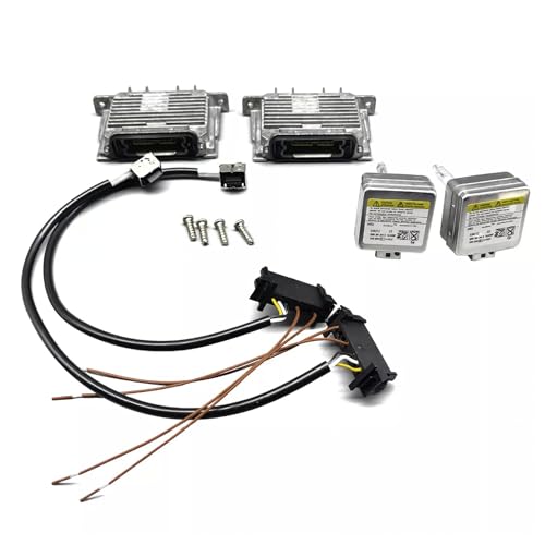 VIPIH 2X Xenon Ballast & HID D3S Light Bulb Wire Kit Control Unit Fit for GMC Acadia 2013-2016