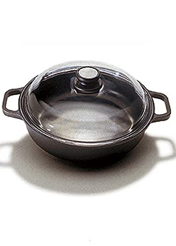 Risolì Blackplus® - Cacerola con 2 asas de 36 cm para inducción