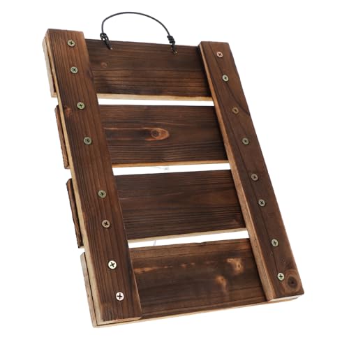 Toddmomy Planter De Madera Colgante para Montaje De Decoración Rústica para Pared para Trepadoras y Interiores