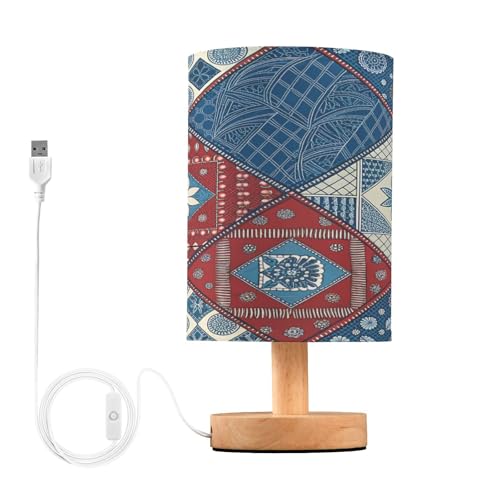 Regalo ideale: la lampada da tavolo con paralume in lino e base in legno, si adatta perfettamente a qualsiasi spazio domestico. Favorire un'atmosfera calda e invitante, per vacanze, baby shower o inaugurazione della casa