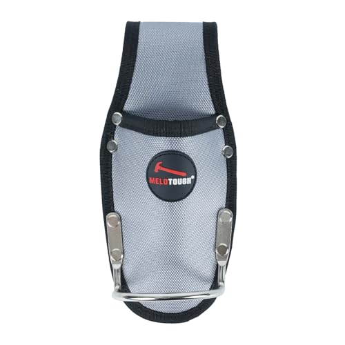 Image of MELOTOUGH Plier Holster Tool Holder and Heavy Duty Steel Loop Hammer Holder for Tool Belt Work Organizer Pocket Durable and Compact Tool Holder for Construction,Electrician