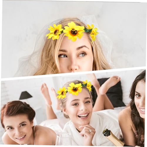 Accessoire de tête de mariage raffiné et décoration cheveux UKCOCO - 3