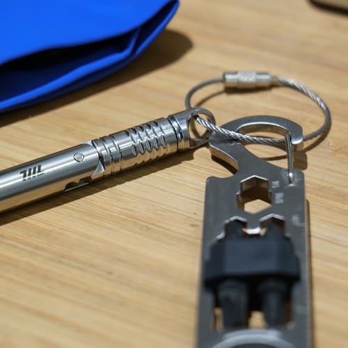 711L Keyring Loop DUO – Keyring Attachment for 1/4" Hex & 4mm Hex Bit Socket Tools, Expand Your EDC Ecosystem, Pack of 2 - #7AZ2S by 711L - Image 8