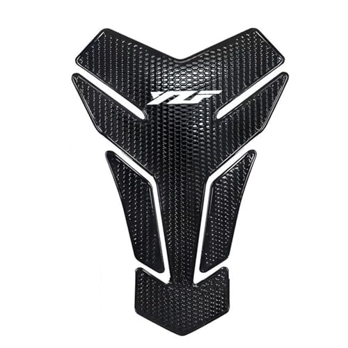 Autocollant réservoir moto haut de gamme motif carbone pour Yamaha YZF R6 R1 R125