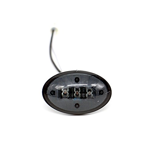 Tmh Pack Of 4 Smoked Lens 2 Amber + 2 Red Led Fender Bed Side Marker Lights Assembly 1999-2010 Ford F350 F450 F550 Heavy Duty #TOP2