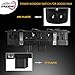 Window Switch Driver Side Master Power Control Button 3Pins + 9 Pins | Compatible with 2009 2010 2011 2012 Dodge Ram 1500 2500 3500 | Replaces# 4602863AD, 4602533AB, 4602533AE, 901-473