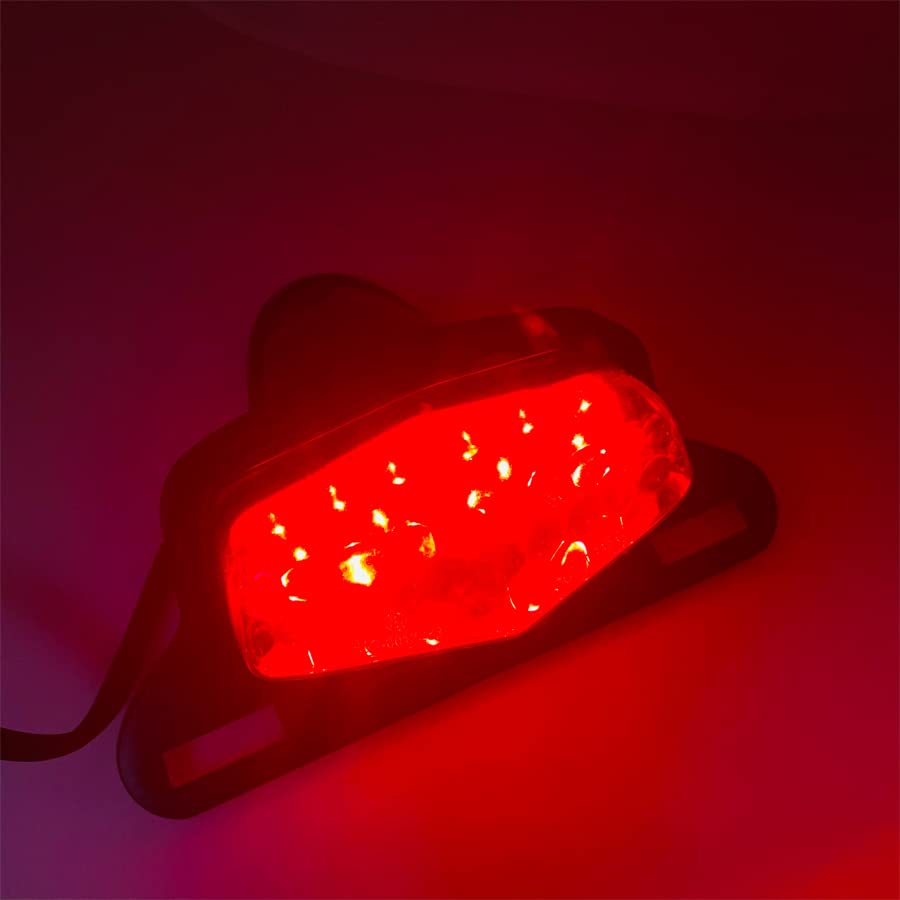 Moto Luci Arresto Freno 11 LED Fanale Posteriore Per Moto - Foto 2