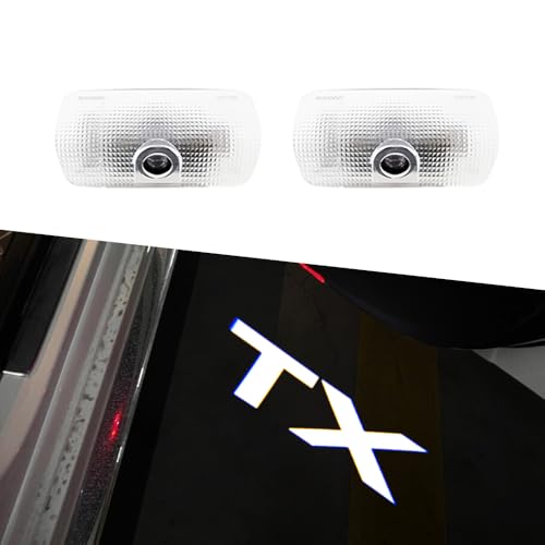 2PCS Lámparas LED Puerta Logo para TX350/TX500H/TX550H+ miniatura 1