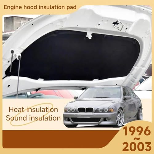 Tapis isolation capot BMW Série 5 E39 coton premium - 3