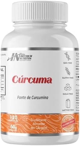 Cúrcuma 120 (Açafrão da Terra) Cápsulas Imperium Nutrition