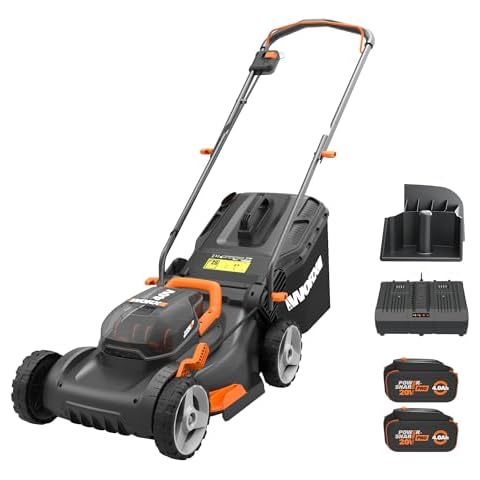 Worx WG743 40V Power Share 4.0Ah 17" Cordless Lawn Mower Cover