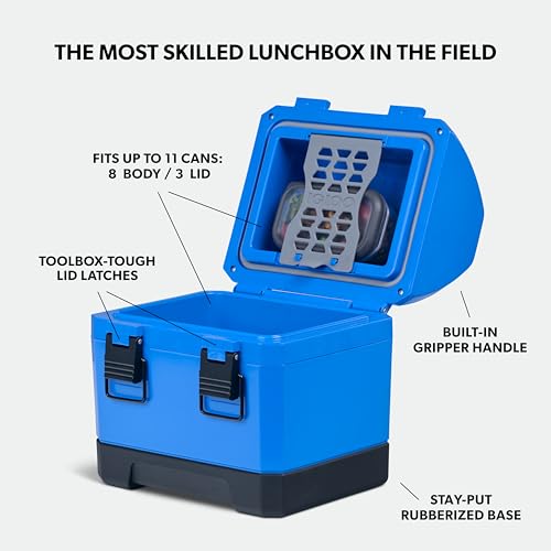 Igloo Gripper CoolBox 10 Qt Cooler, Sneaky Blue - image 2
